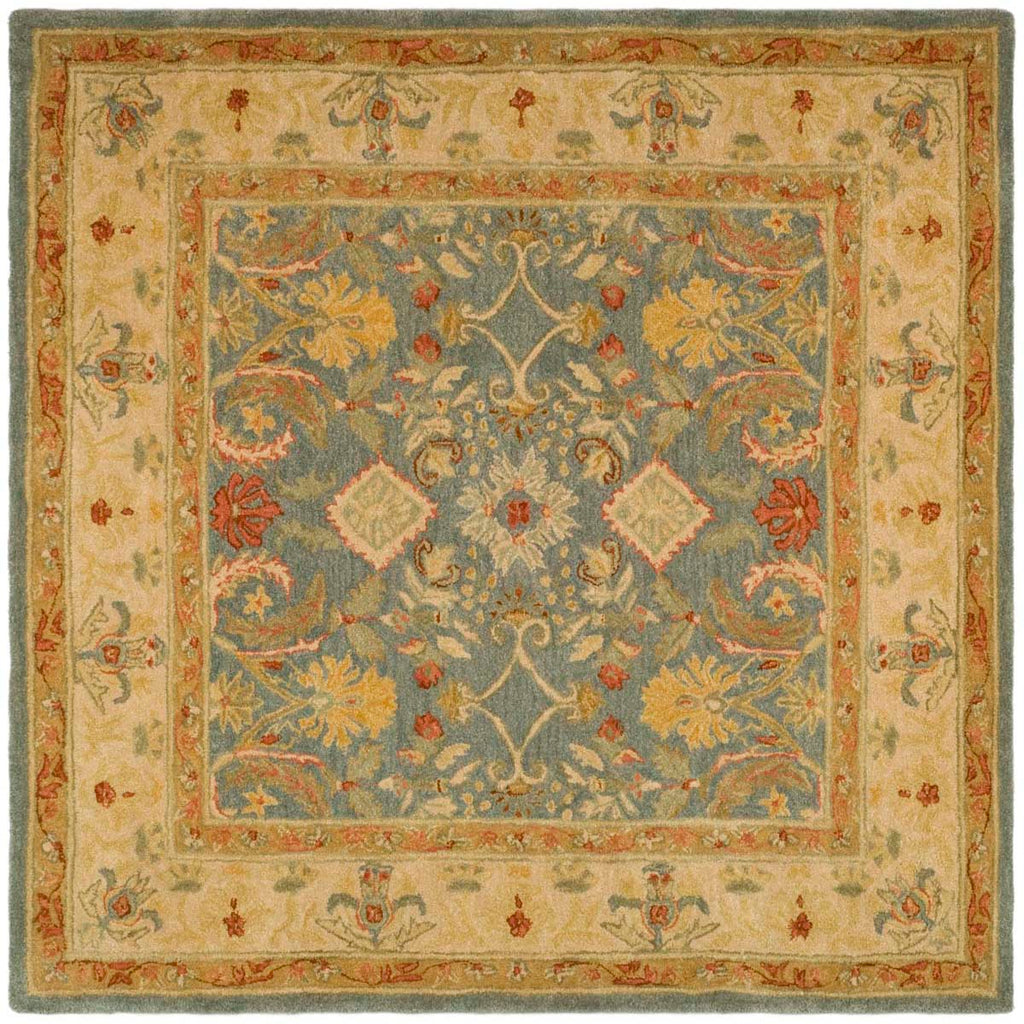 Safavieh Anatolia Rug Collection AN544D - Light Blue / Ivory