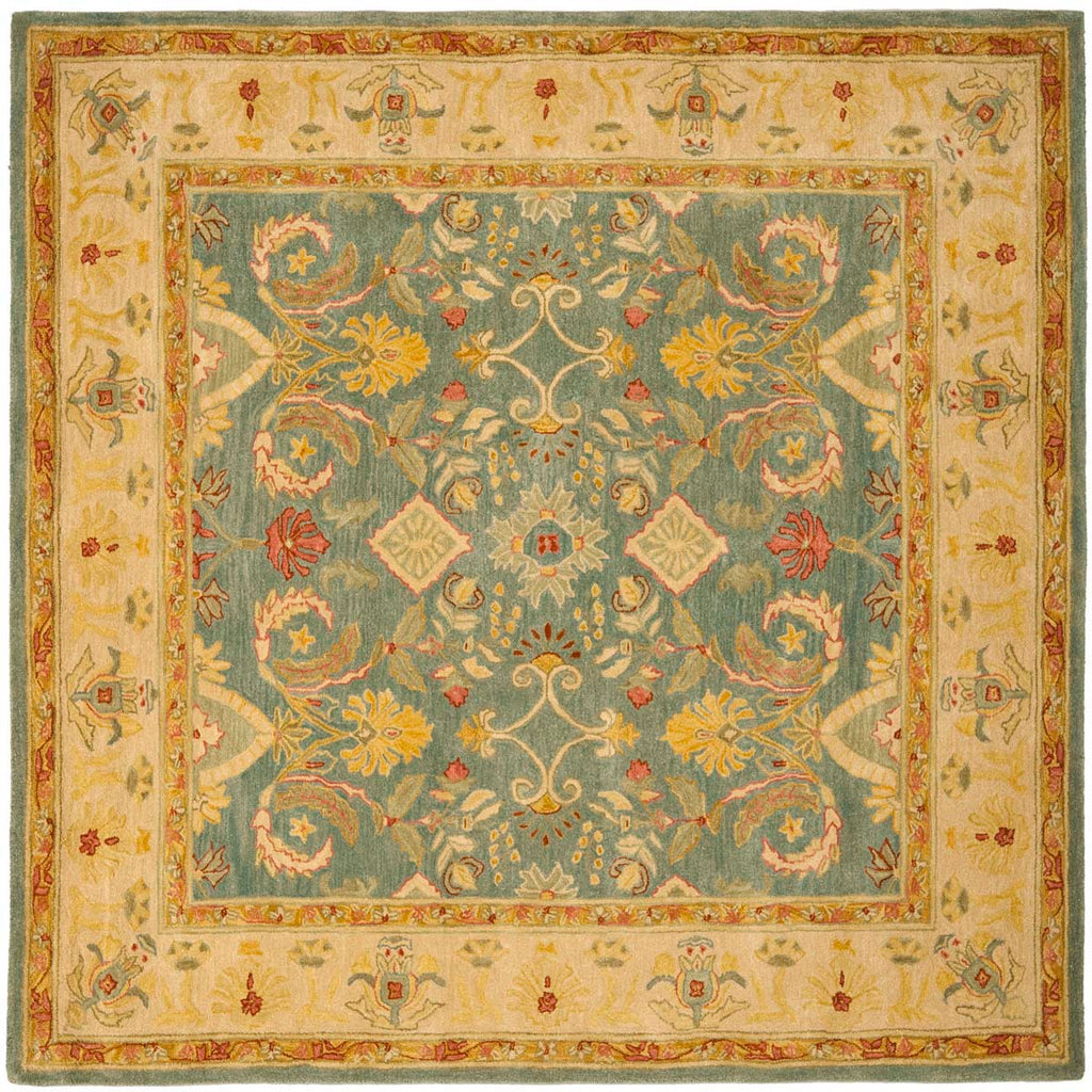 Safavieh Anatolia Rug Collection AN544D - Light Blue / Ivory