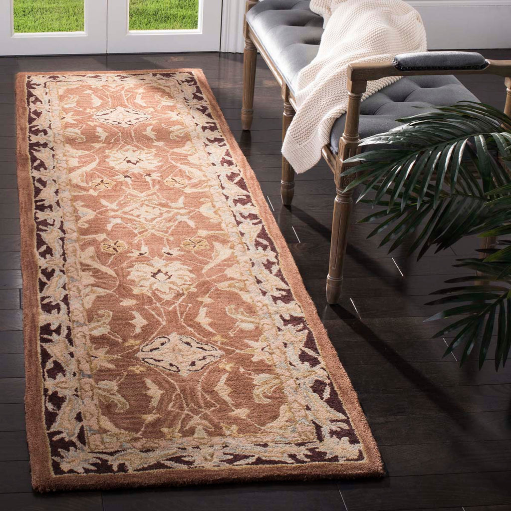 Safavieh Anatolia Rug Collection AN545A - Brown / Plum