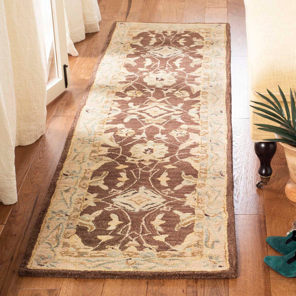 Safavieh Anatolia Rug Collection AN545B - Brown / Tan