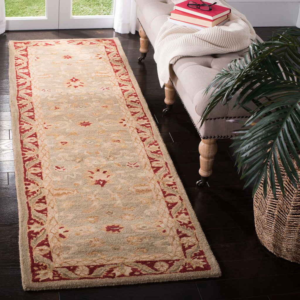 Safavieh Anatolia Rug Collection AN548A - Green / Red