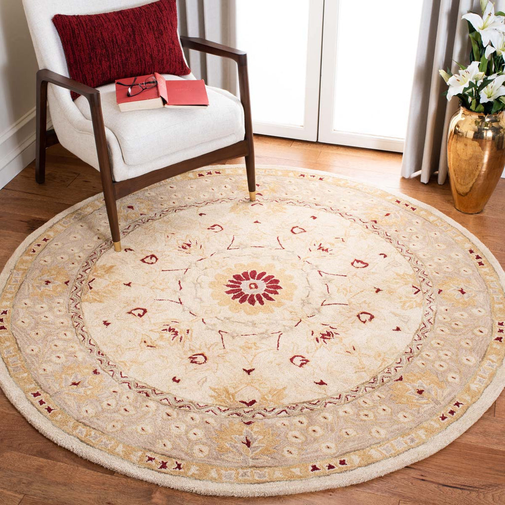 Safavieh Anatolia Rug Collection AN550A - Sand / Walnut