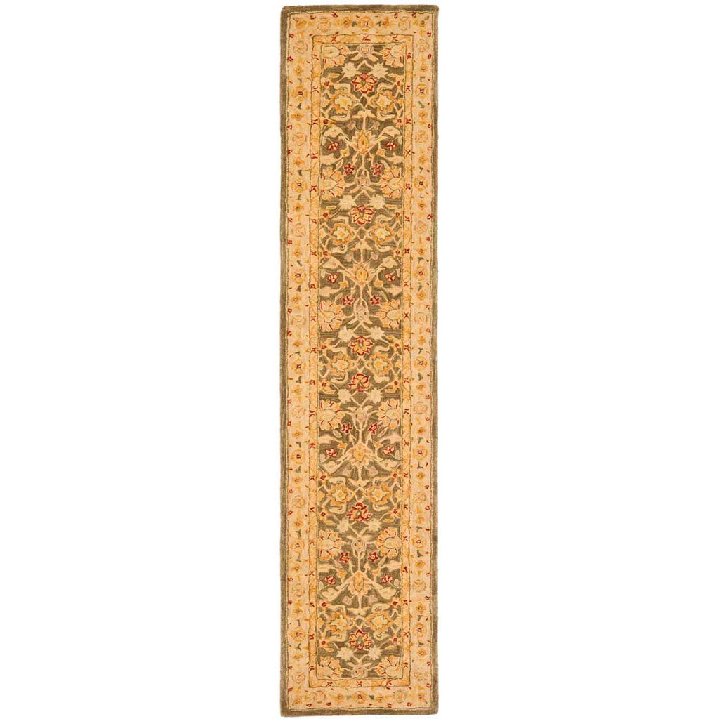 Safavieh Anatolia Rug Collection AN553A - Olive Grey / Beige