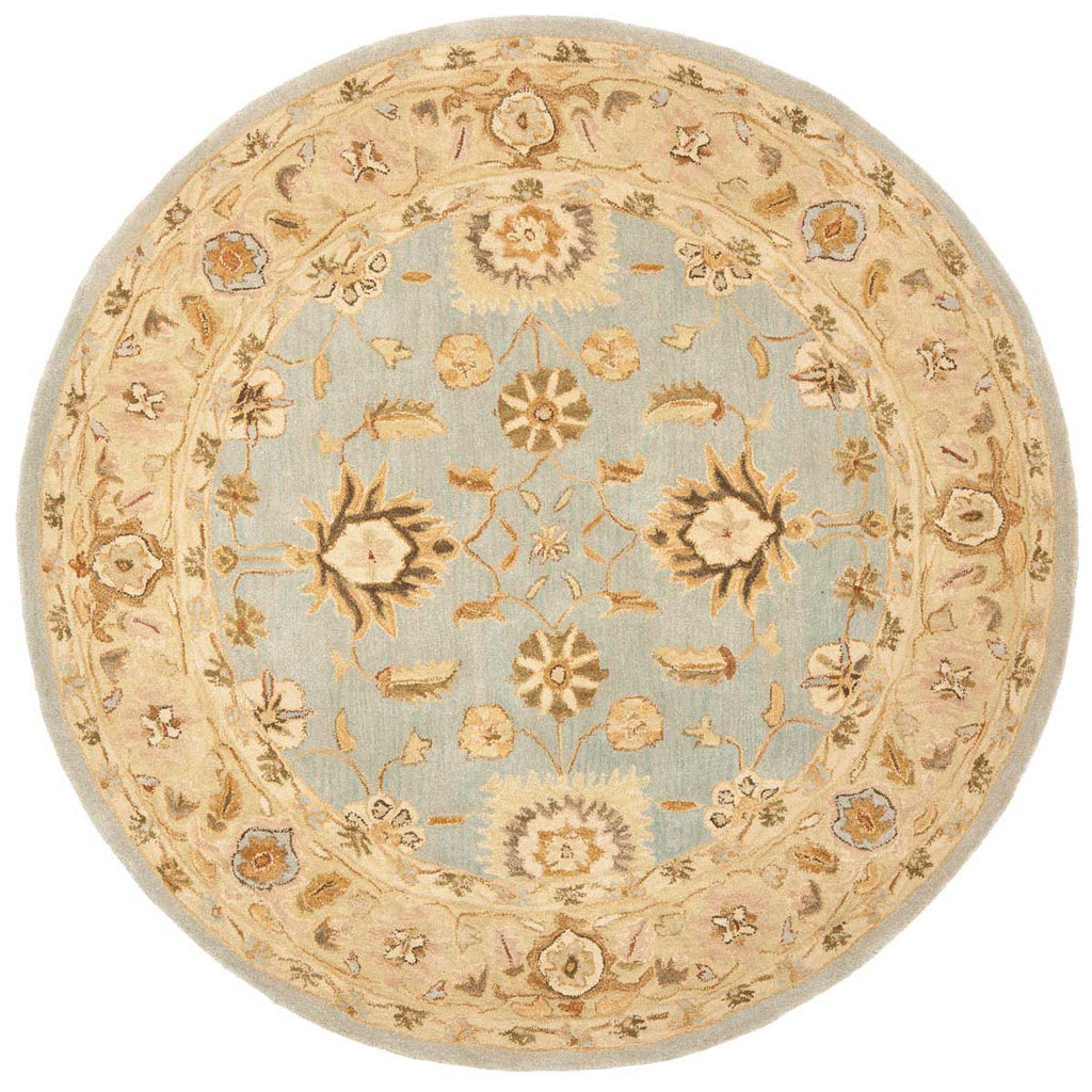 Safavieh Anatolia Rug Collection AN556B - Light Blue / Sage