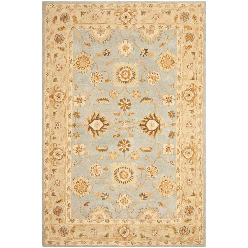 Safavieh Anatolia Rug Collection AN556B - Light Blue / Sage