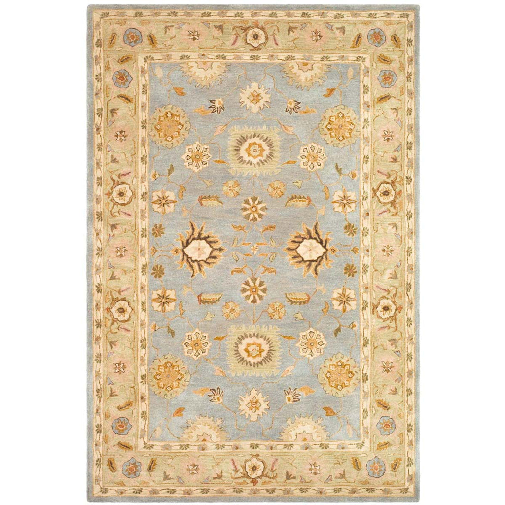 Safavieh Anatolia Rug Collection AN556B - Light Blue / Sage