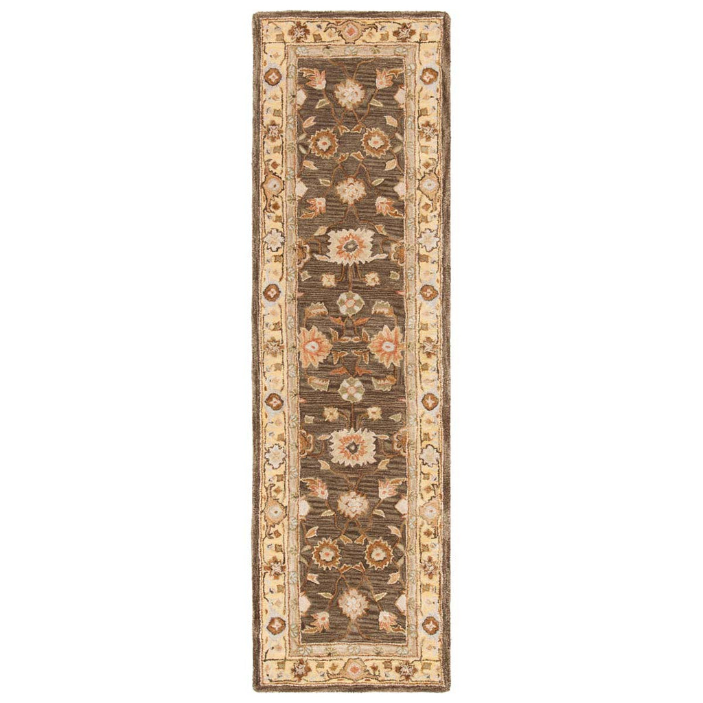 Safavieh Anatolia Rug Collection AN556C - Brown / Taupe