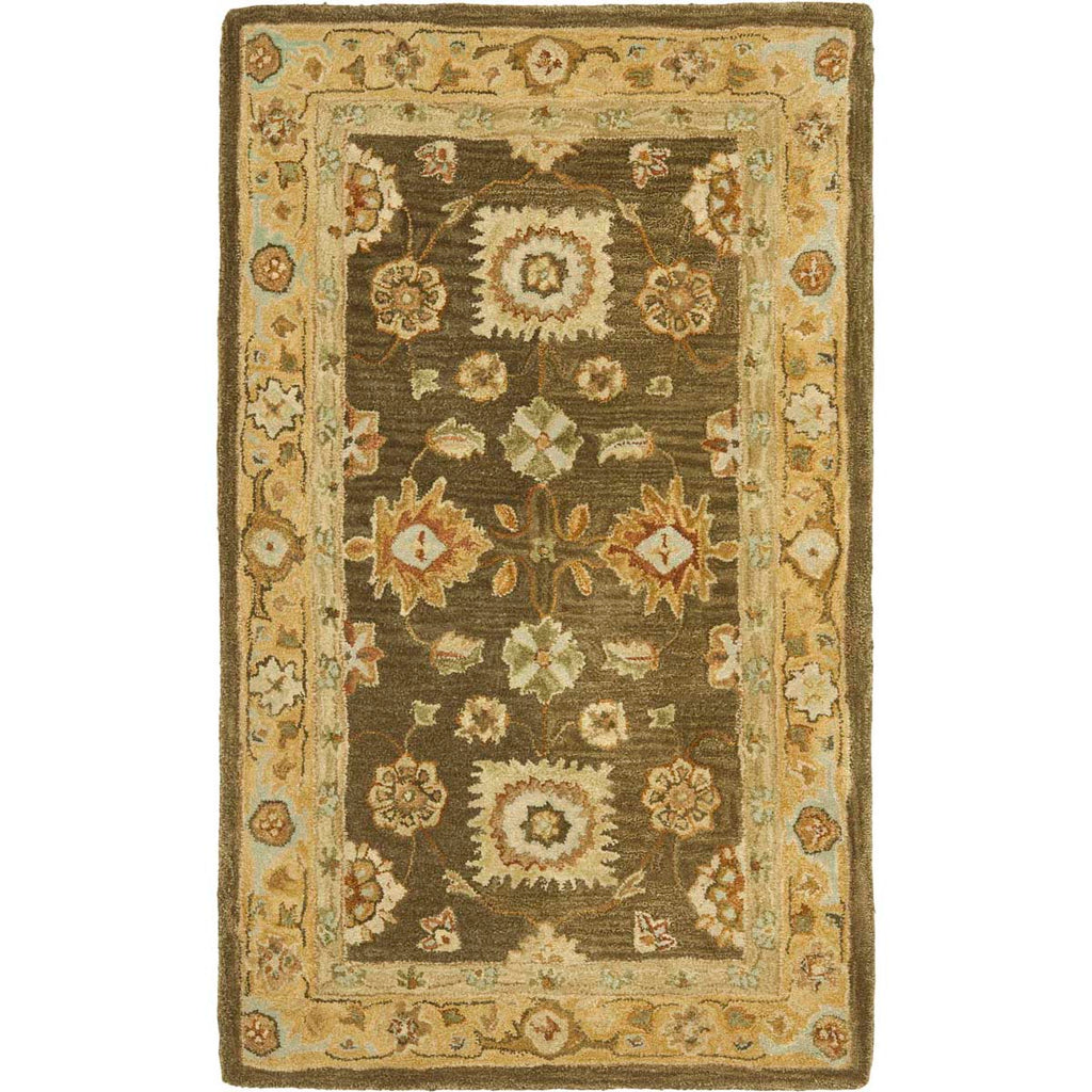 Safavieh Anatolia Rug Collection AN556C - Brown / Taupe