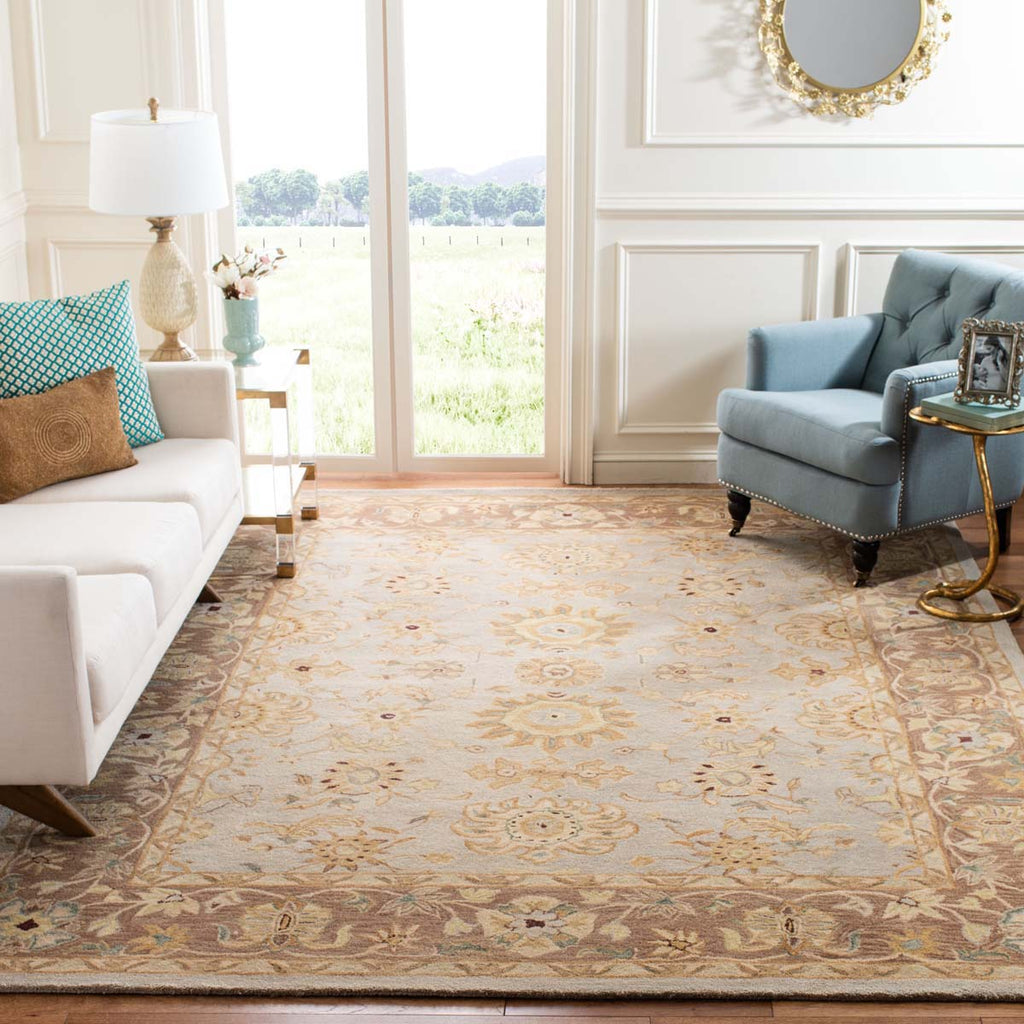 Safavieh Anatolia Rug Collection AN557A - Teal / Brown