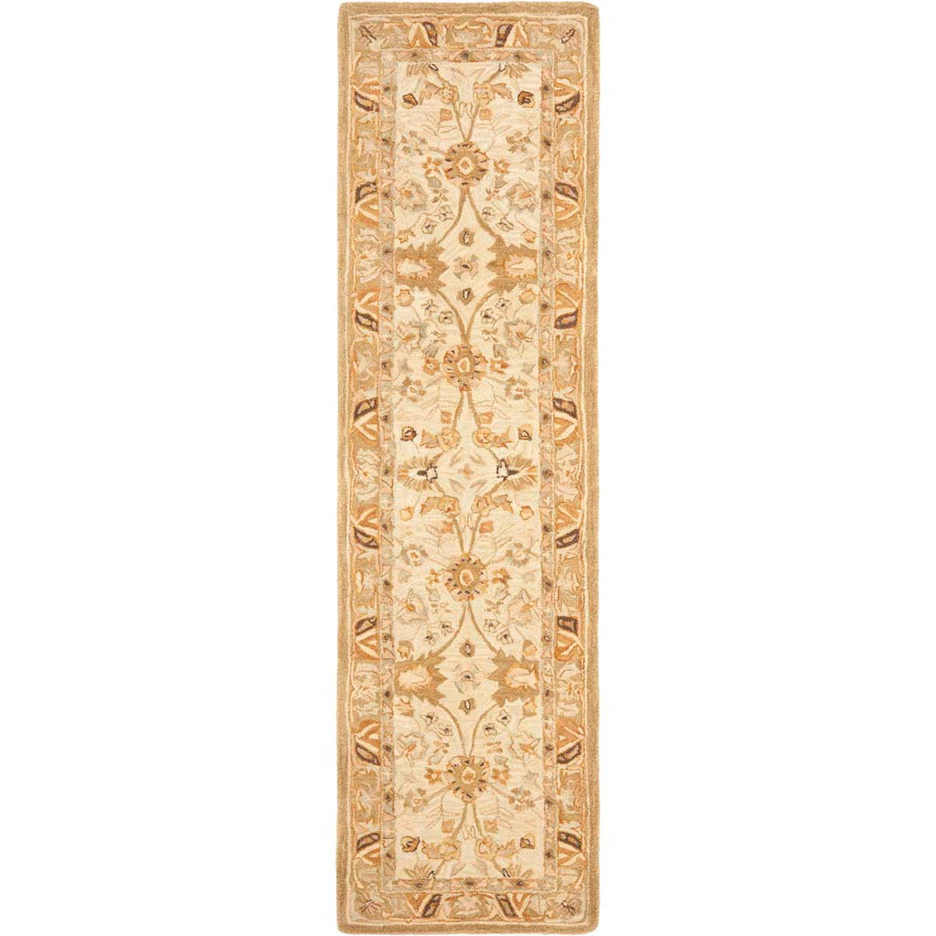 Safavieh Anatolia Rug Collection AN558B - Silver / Light Brown