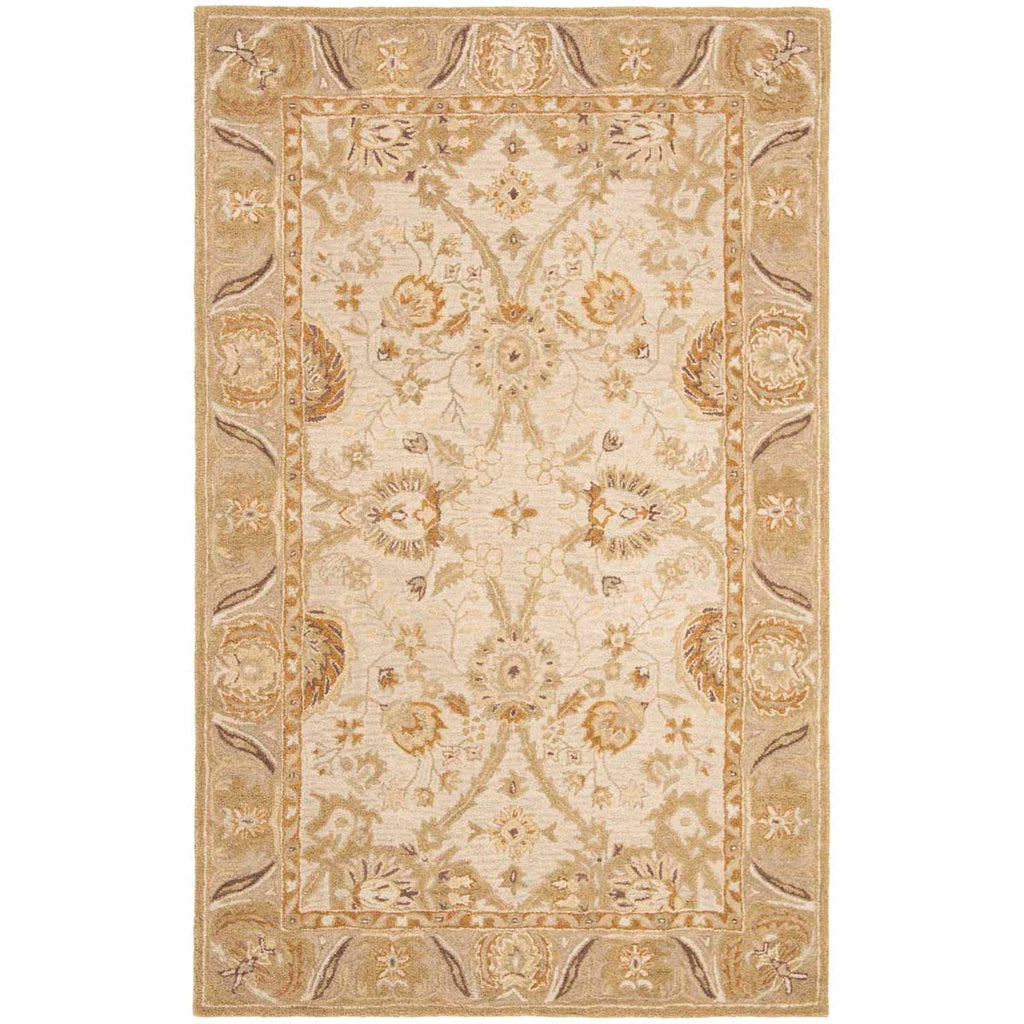 Safavieh Anatolia Rug Collection AN558B - Silver / Light Brown