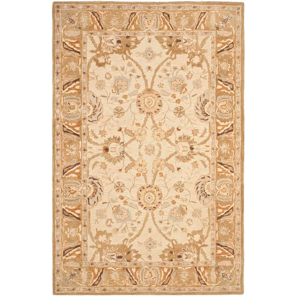 Safavieh Anatolia Rug Collection AN558B - Silver / Light Brown