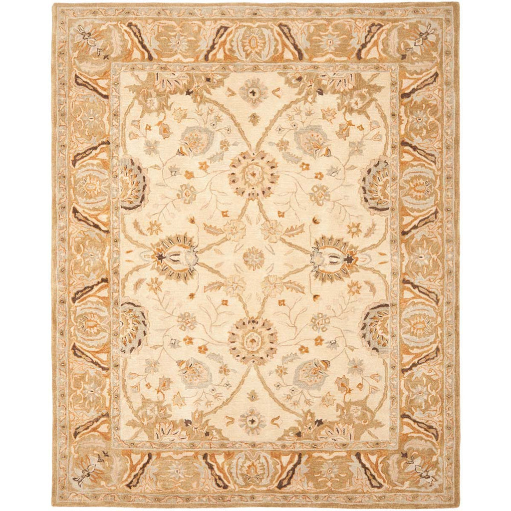 Safavieh Anatolia Rug Collection AN558B - Silver / Light Brown