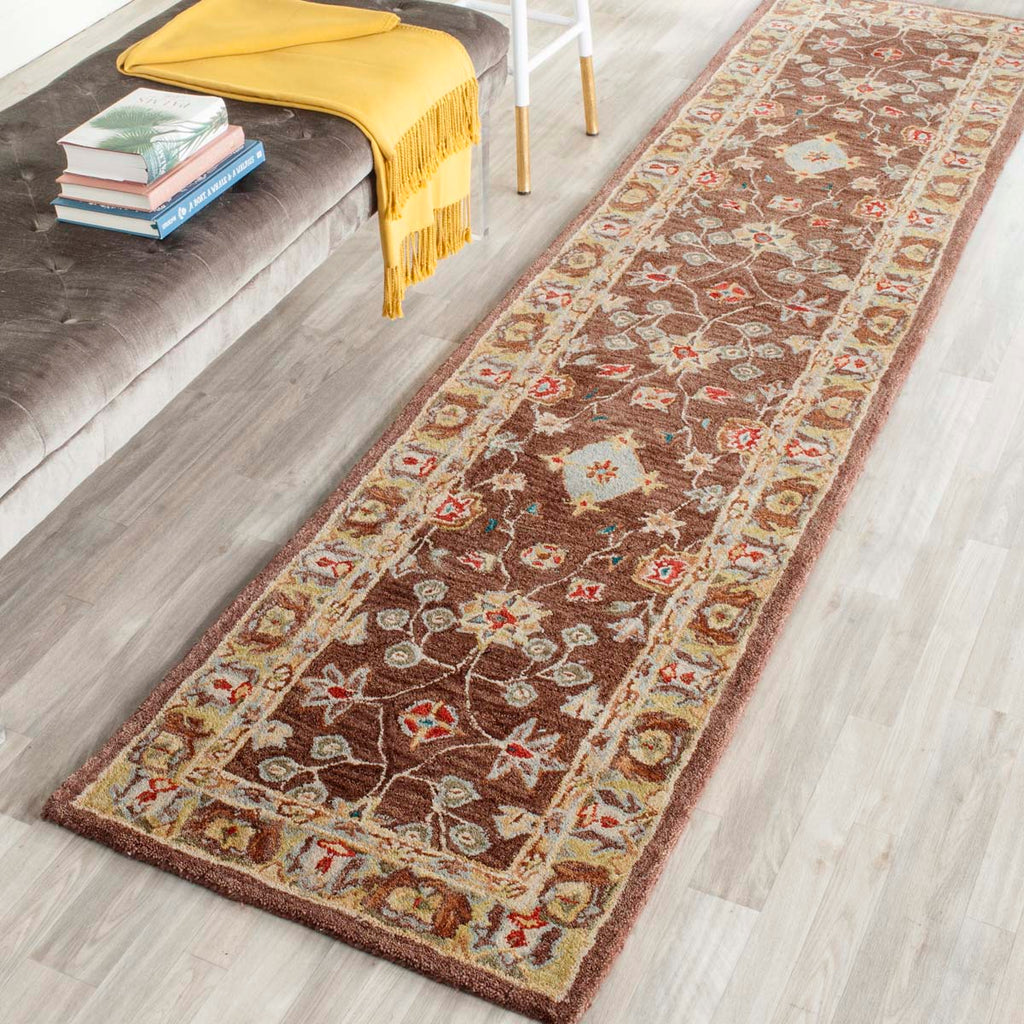 Safavieh Anatolia Rug Collection AN562A - Brown / Gold