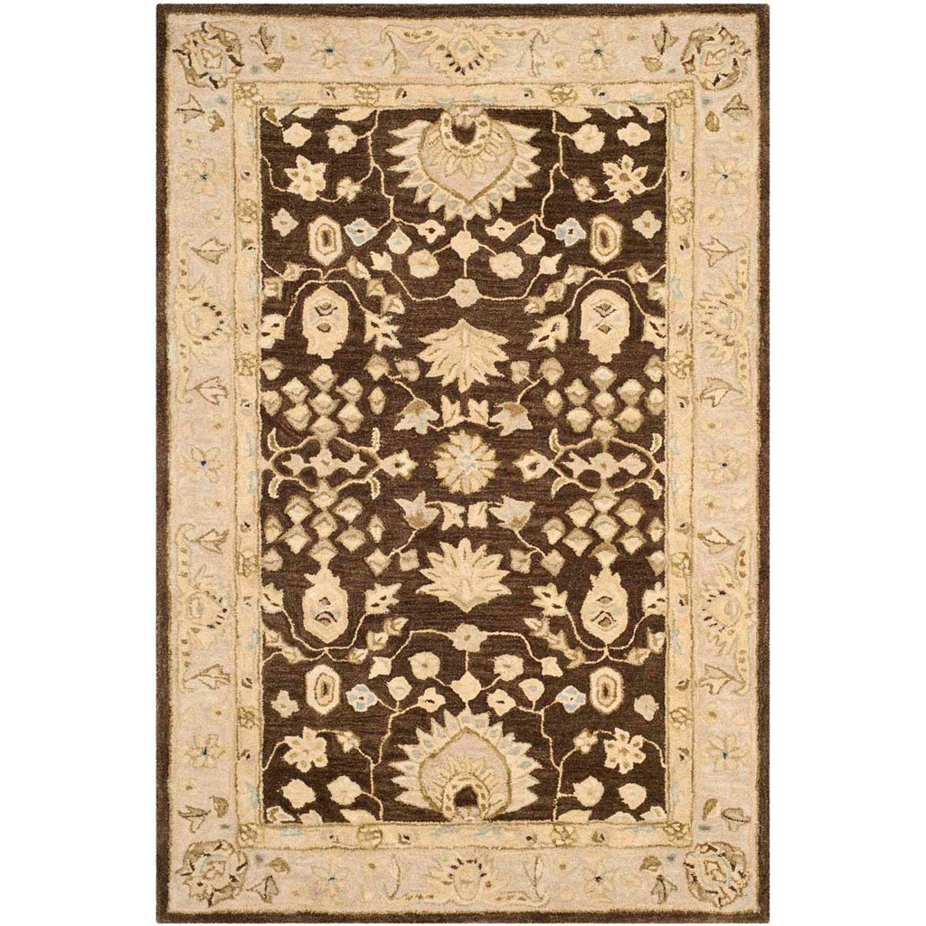 Safavieh Anatolia Rug Collection AN564A - Chocolate / Ivory