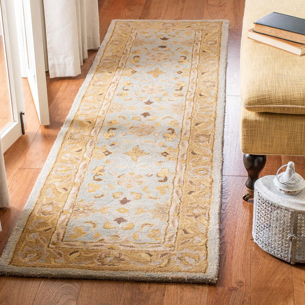 Safavieh Anatolia Rug Collection AN580D - Ivory / Blue