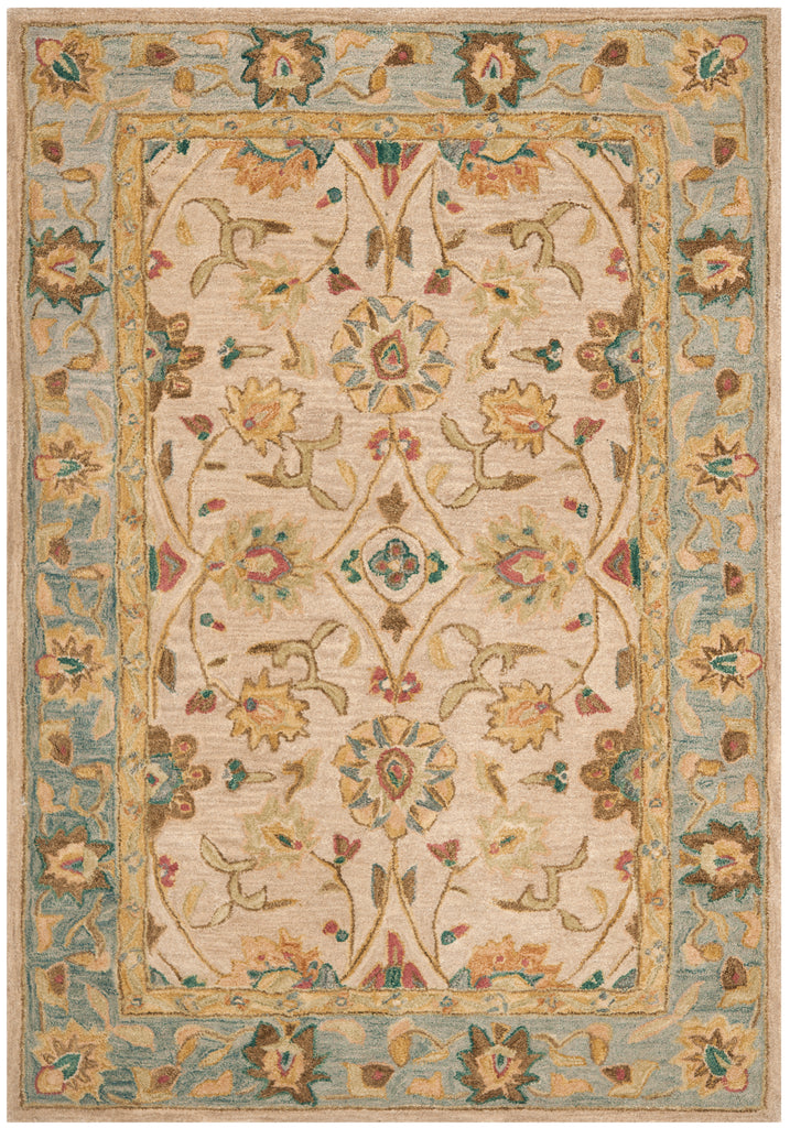 Safavieh Anatolia Rug Collection AN580D - Ivory / Blue