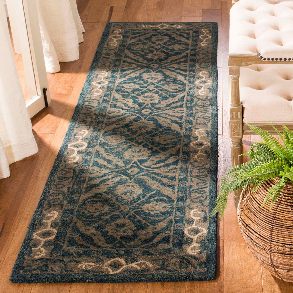 Safavieh Anatolia Rug Collection AN583A - Navy / Ivory