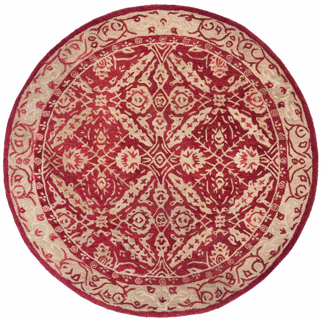 Safavieh Anatolia Rug Collection AN583B - Red / Ivory