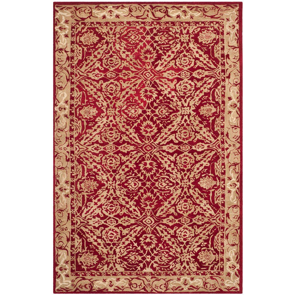 Safavieh Anatolia Rug Collection AN583B - Red / Ivory