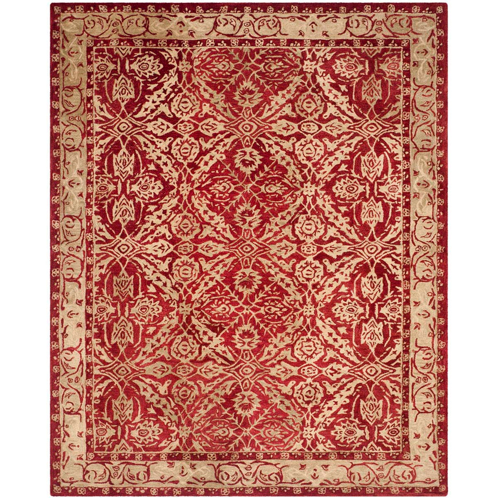 Safavieh Anatolia Rug Collection AN583B - Red / Ivory