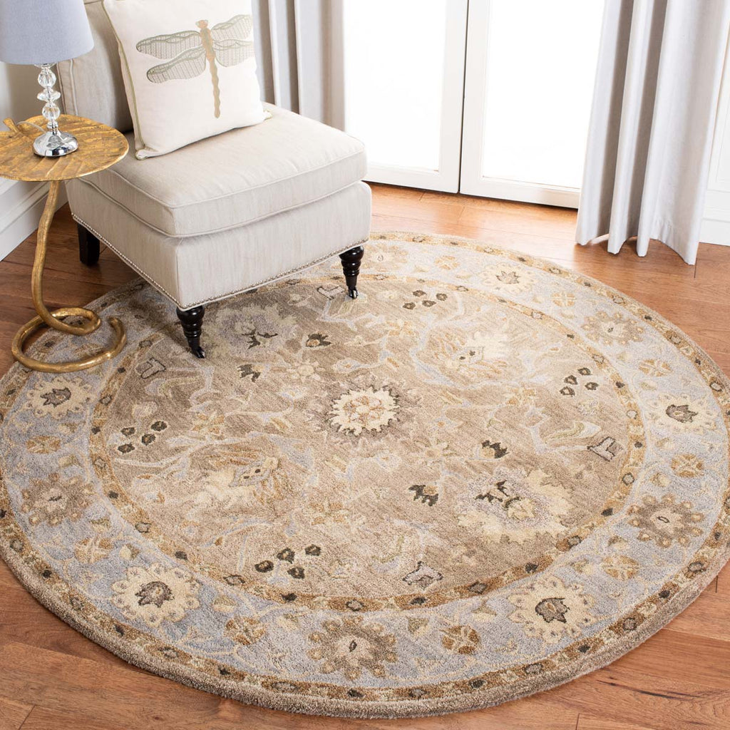 Safavieh Anatolia Rug Collection AN585F - Tan / Ivory