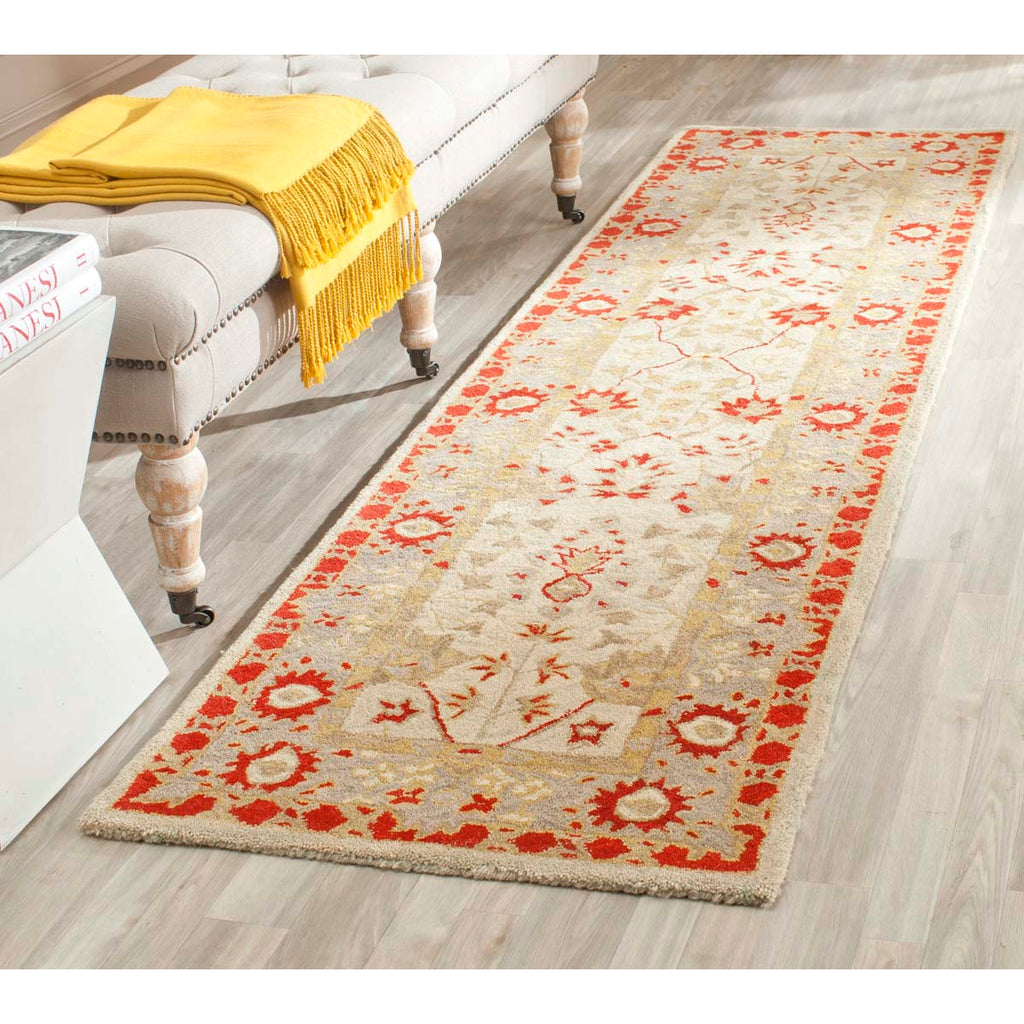 Safavieh Anatolia Rug Collection AN589A - Ivory / Light Green