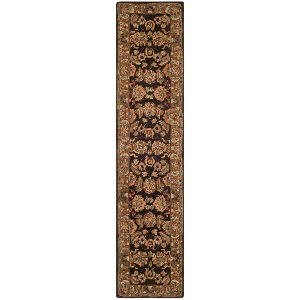 Safavieh Anatolia Rug Collection AN615B - Dark Brown / Gold