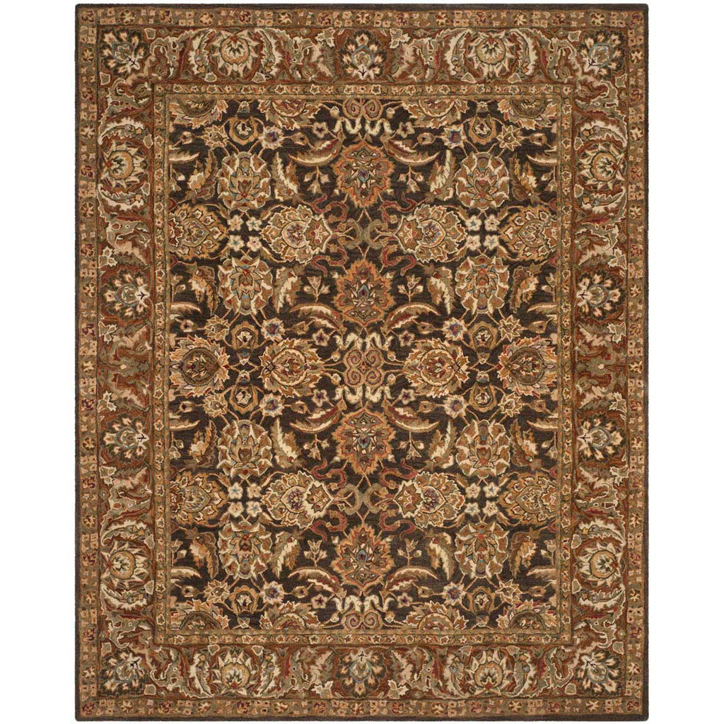 Safavieh Anatolia Rug Collection AN615B - Dark Brown / Gold