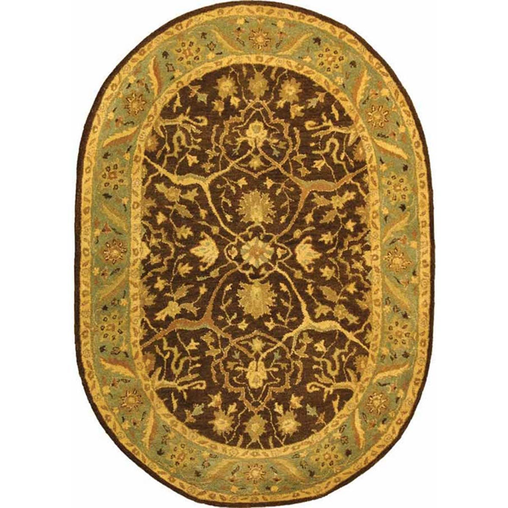 Safavieh Antiquity Rug Collection AT14F - Brown / Green