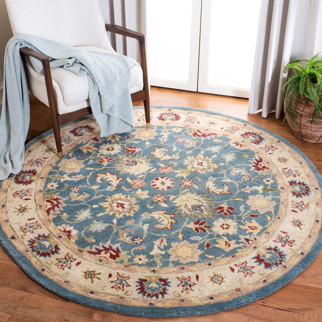 Safavieh Antiquity Rug Collection AT15A - Blue / Beige