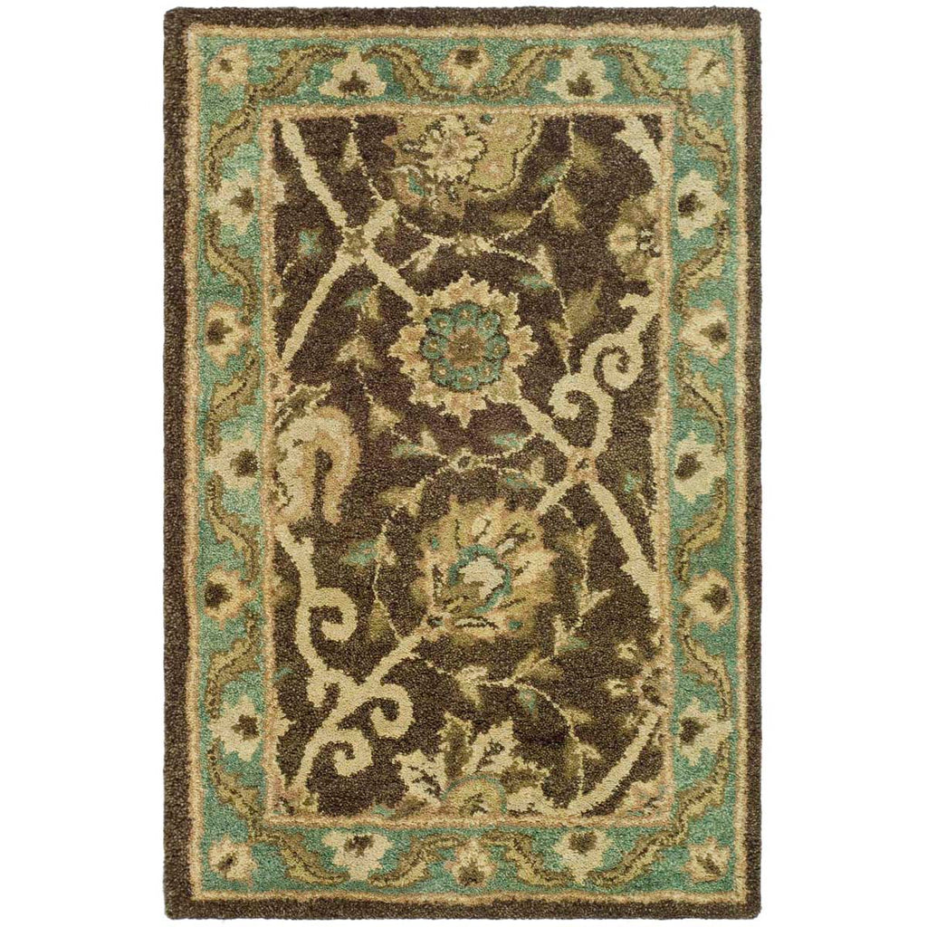 Safavieh Antiquity Rug Collection AT21G - Brown / Green