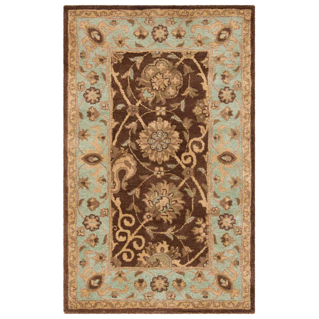 Safavieh Antiquity Rug Collection AT21G - Brown / Green