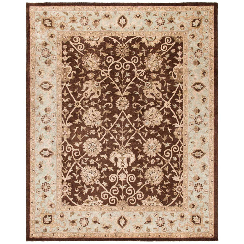 Safavieh Antiquity Rug Collection AT21G - Brown / Green