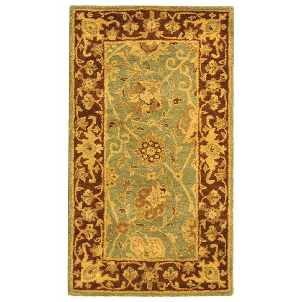 Safavieh Antiquity Rug Collection AT21H - Green / Brown