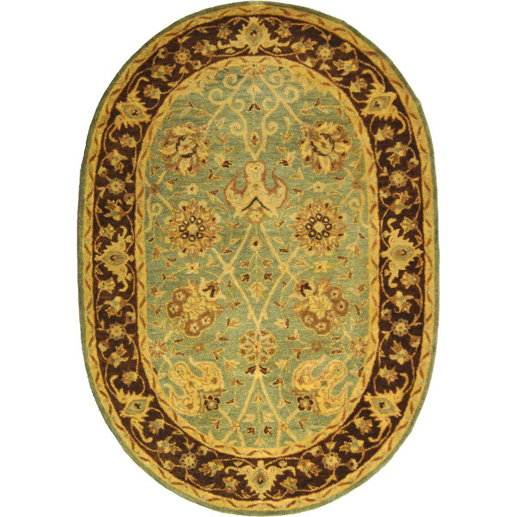 Safavieh Antiquity Rug Collection AT21H - Green / Brown