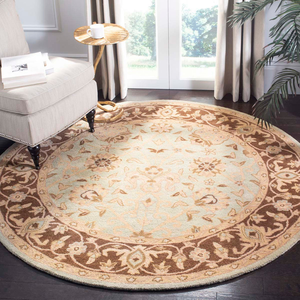 Safavieh Antiquity Rug Collection AT21H - Green / Brown