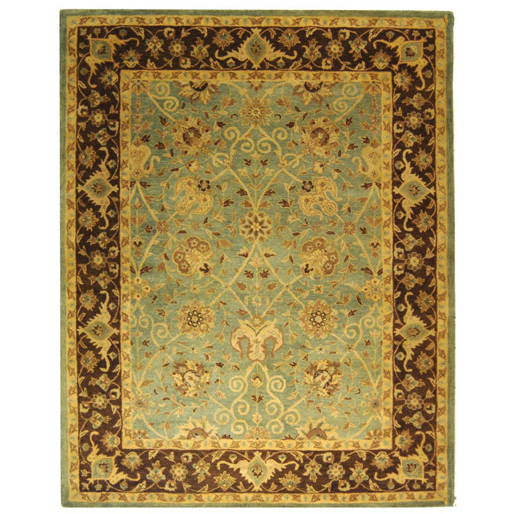 Safavieh Antiquity Rug Collection AT21H - Green / Brown