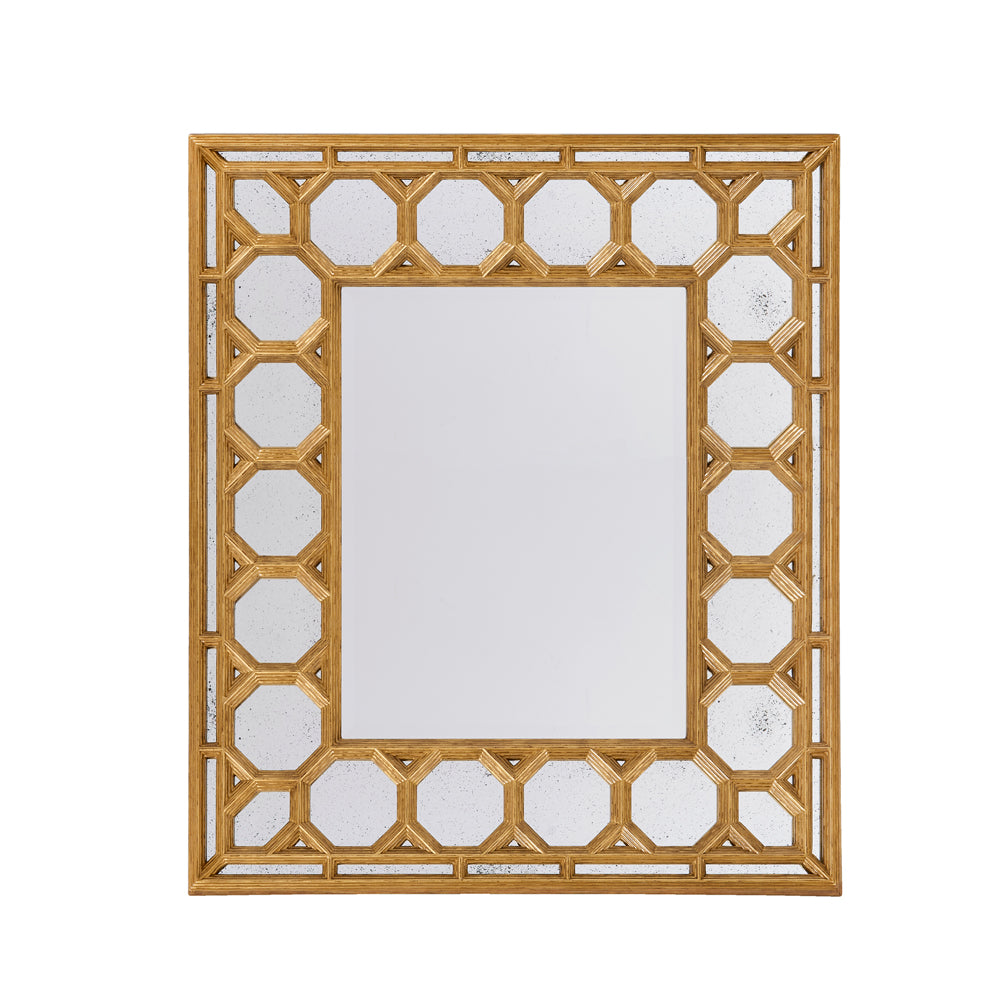 Carmen Rectangular Wall Mirror | Theodore Alexander - AXH31001.C112