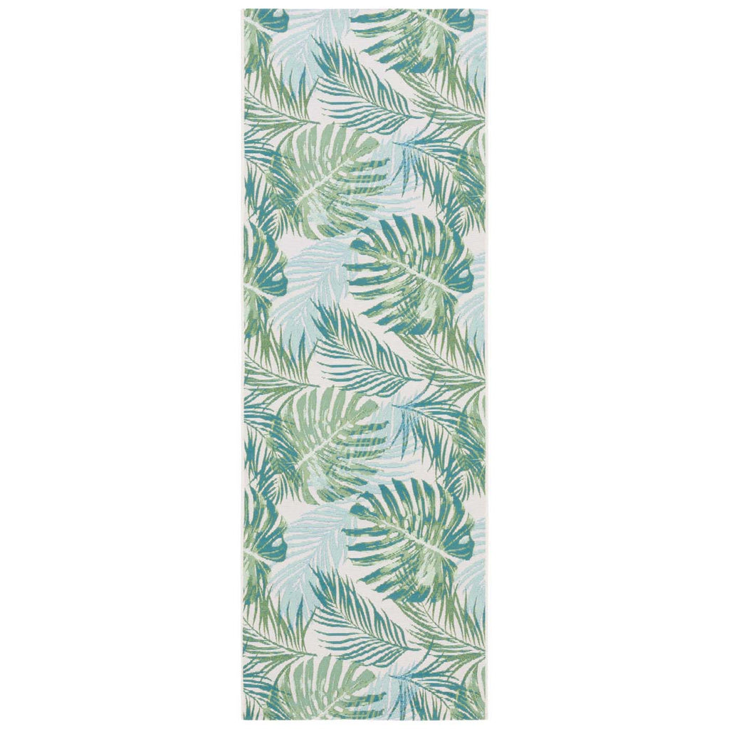 Safavieh Barbados 500 Rug Collection BAR592X - Green / Teal