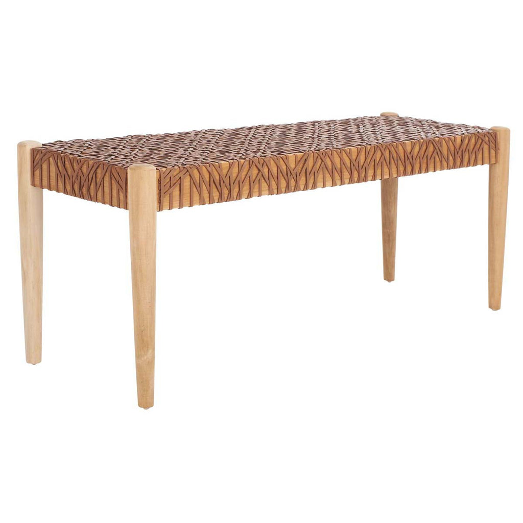 Safavieh Bandelier Bench - Light Honey / Natural