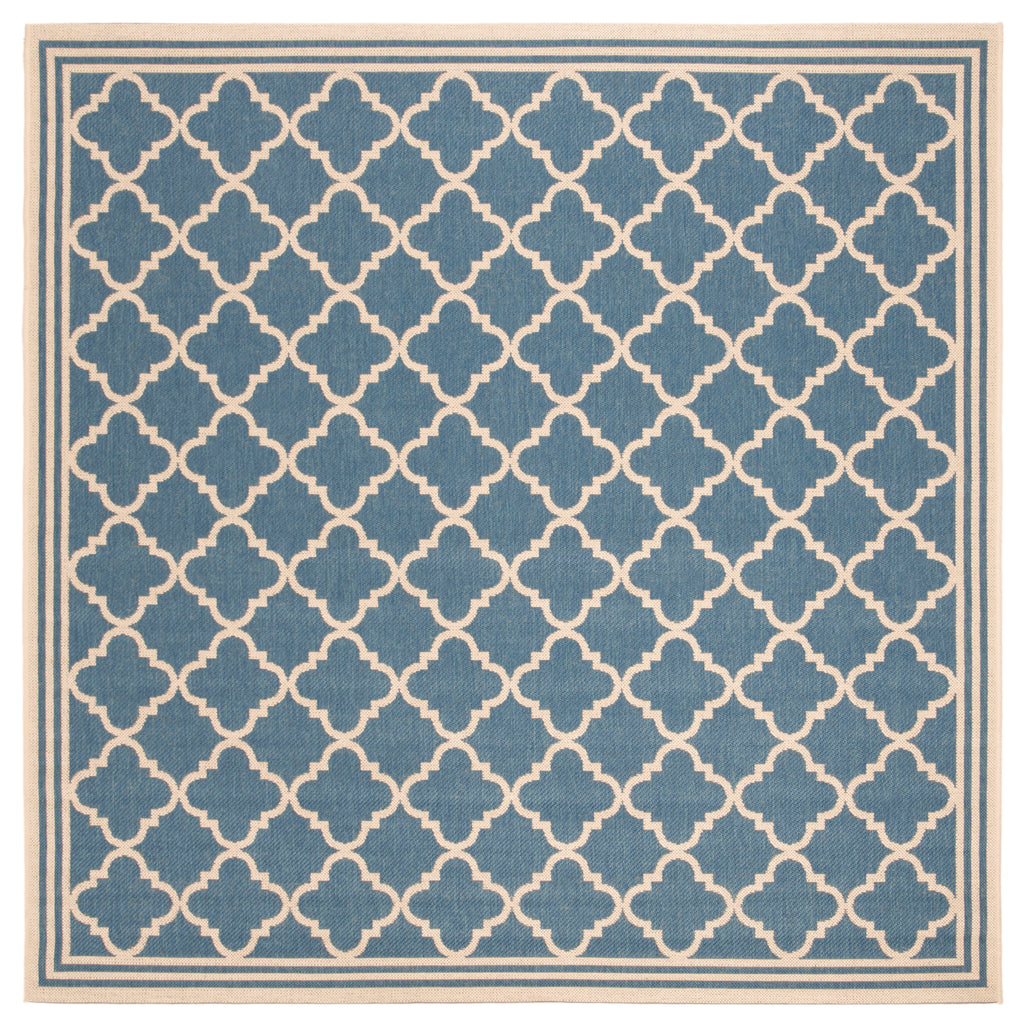 Safavieh Beach House Rug Collection BHS121M - Blue / Creme