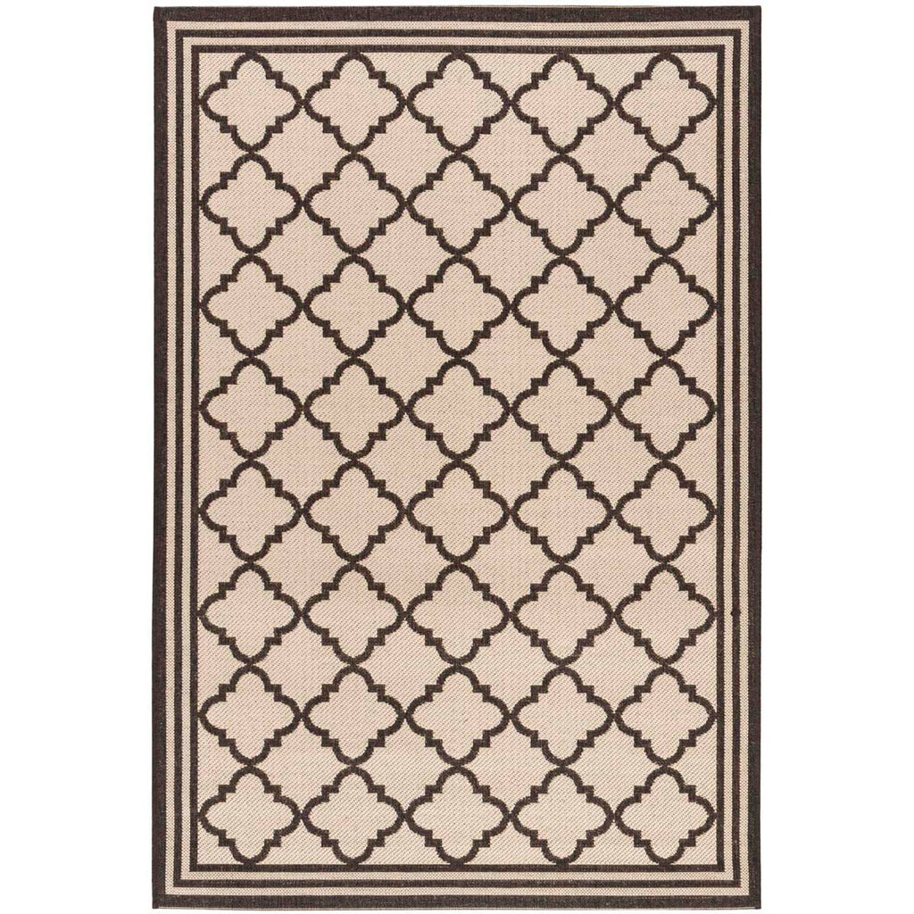 Safavieh Beach House Rug Collection BHS121U - Creme / Brown