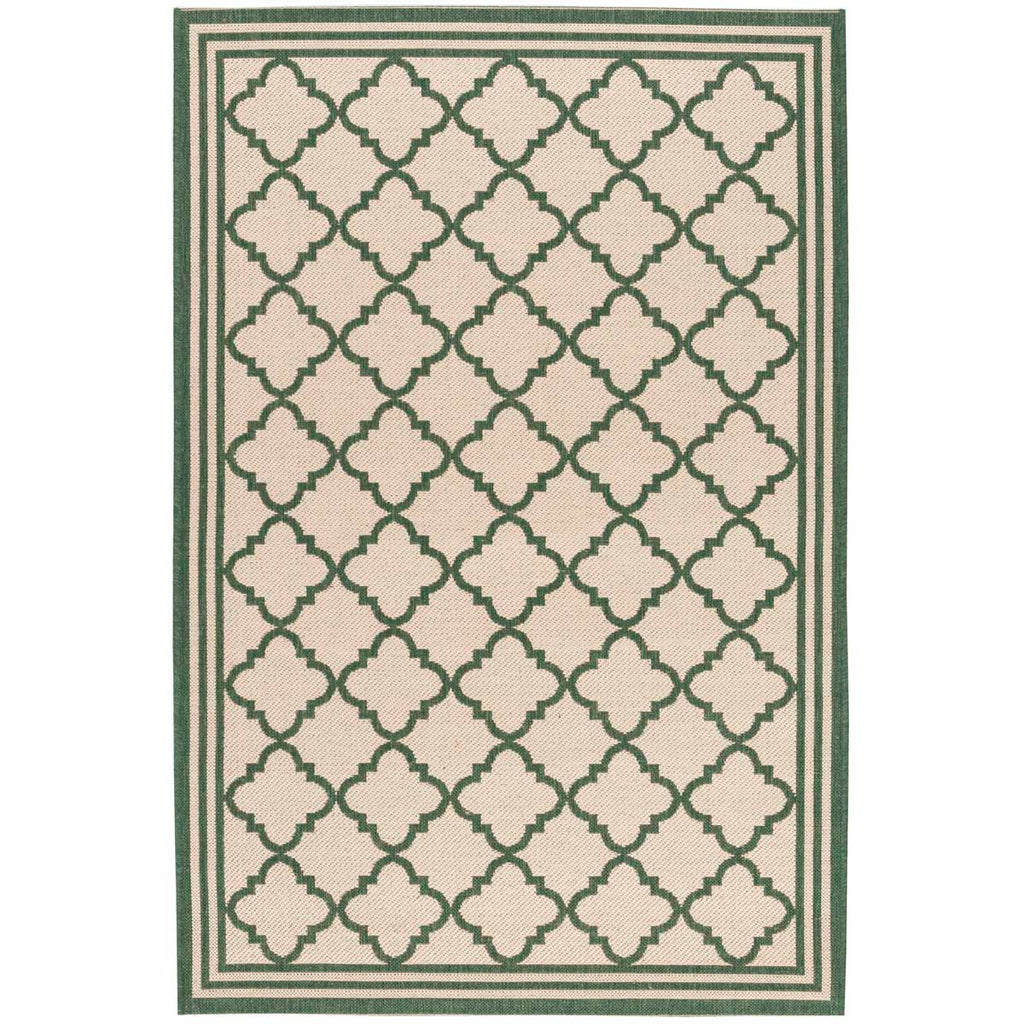 Safavieh Beach House Rug Collection BHS121W - Cream / Green