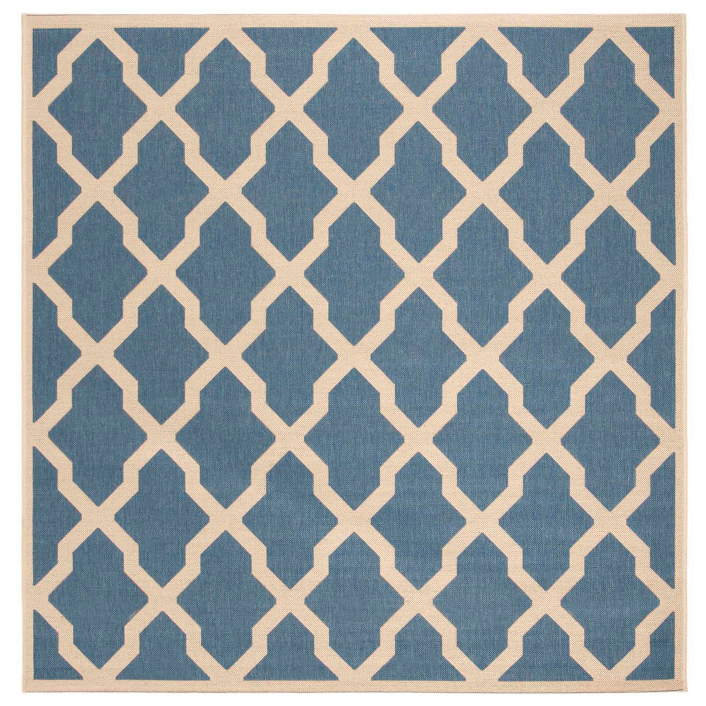 Safavieh Beach House Rug Collection BHS122M - Blue / Creme