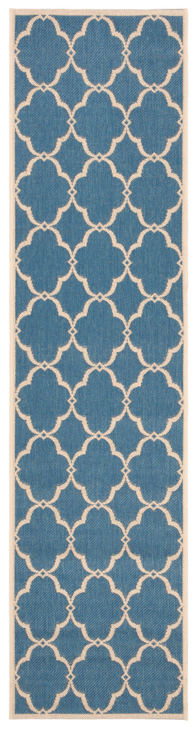 Safavieh Beach House Rug Collection BHS125M - Blue / Creme