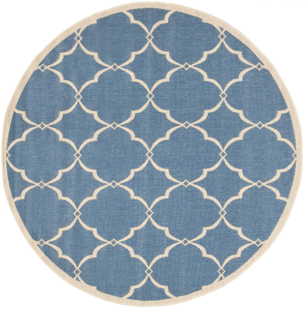 Safavieh Beach House Rug Collection BHS125M - Blue / Creme