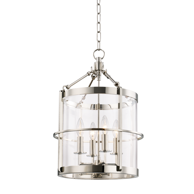 Hudson Valley Lighting 4 Light Small Pendant - Polished Nickel