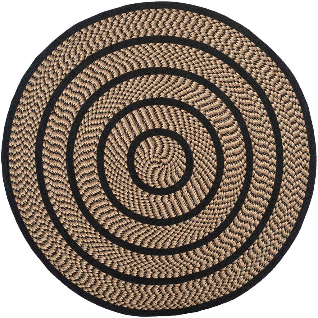 Safavieh Braided Rug Collection BRD401G - Beige / Black