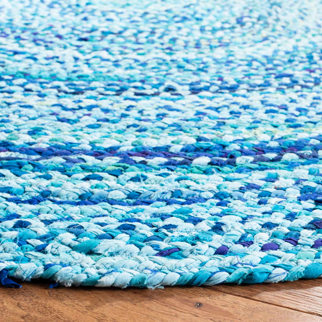 Safavieh Braided Rug Collection BRD452K - Turquoise